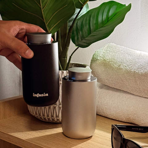 Infusia® GO! Waterless Air Diffuser - Snow Silver