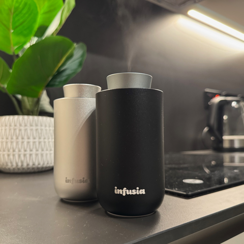 Infusia® GO! Waterless Air Diffuser - Snow Silver