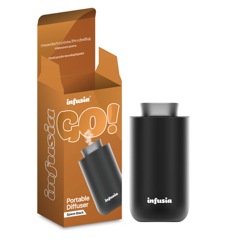 Infusia® GO! Portable Diffuser - Space Black
