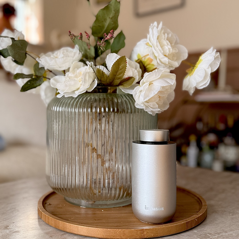 Infusia® GO! Waterless Air Diffuser - Snow Silver