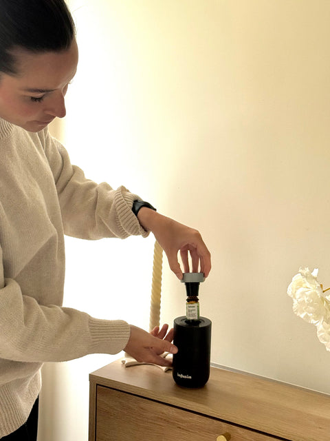 Infusia® GO! Waterless Air Diffuser - Space Black